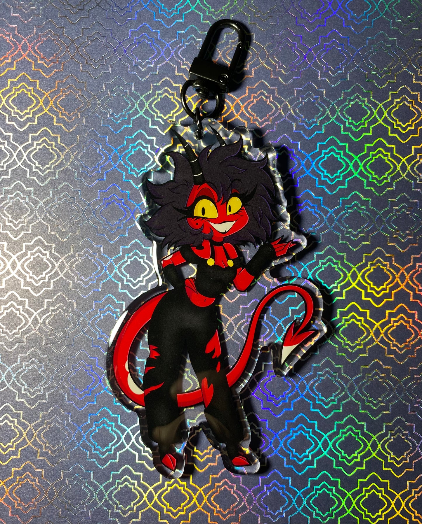 VARIETY Helluva Boss Fan Art VARIETY 4" Acrylic Keychains