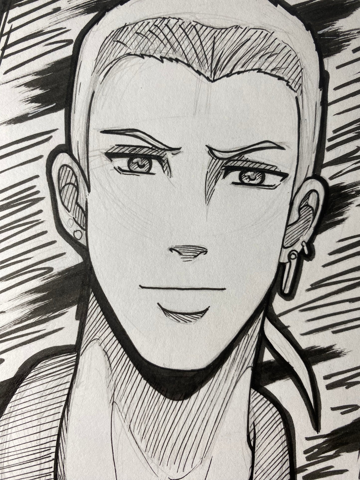 Tsume - Wolf’s Rain 4”x6” Traditional Fan Art