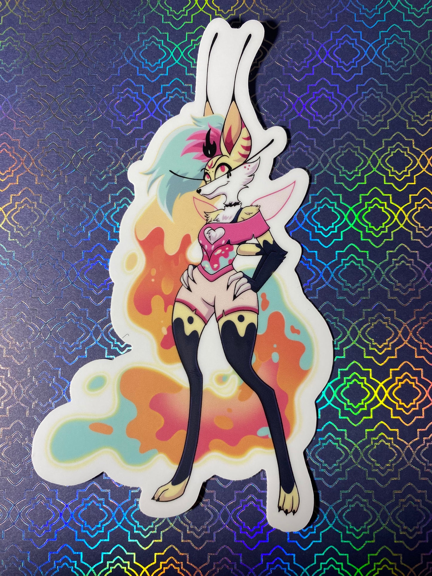 QUEEN BEELZEBUB 5.5” HELLUVA BOSS STICKER