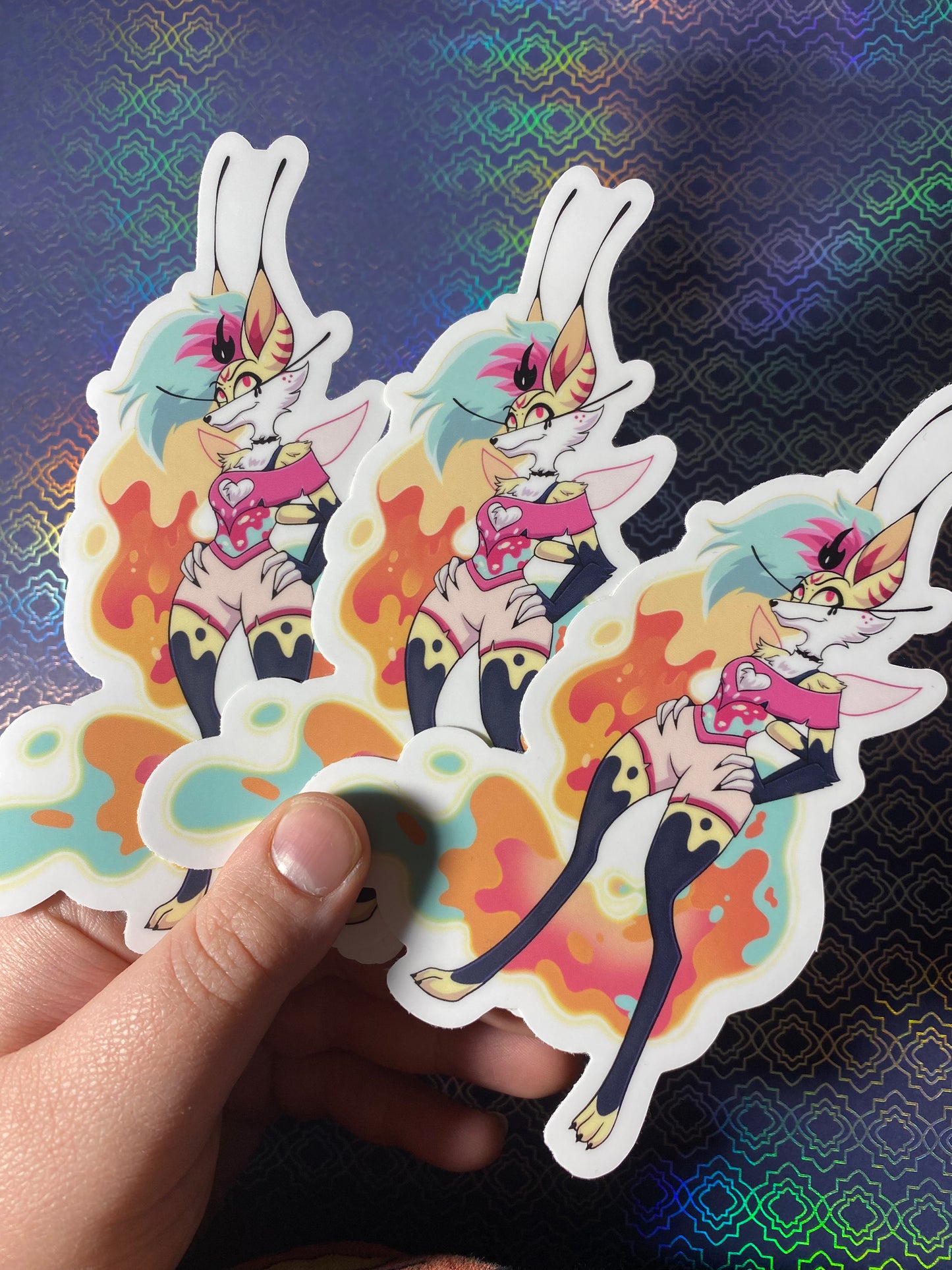QUEEN BEELZEBUB 5.5” HELLUVA BOSS STICKER