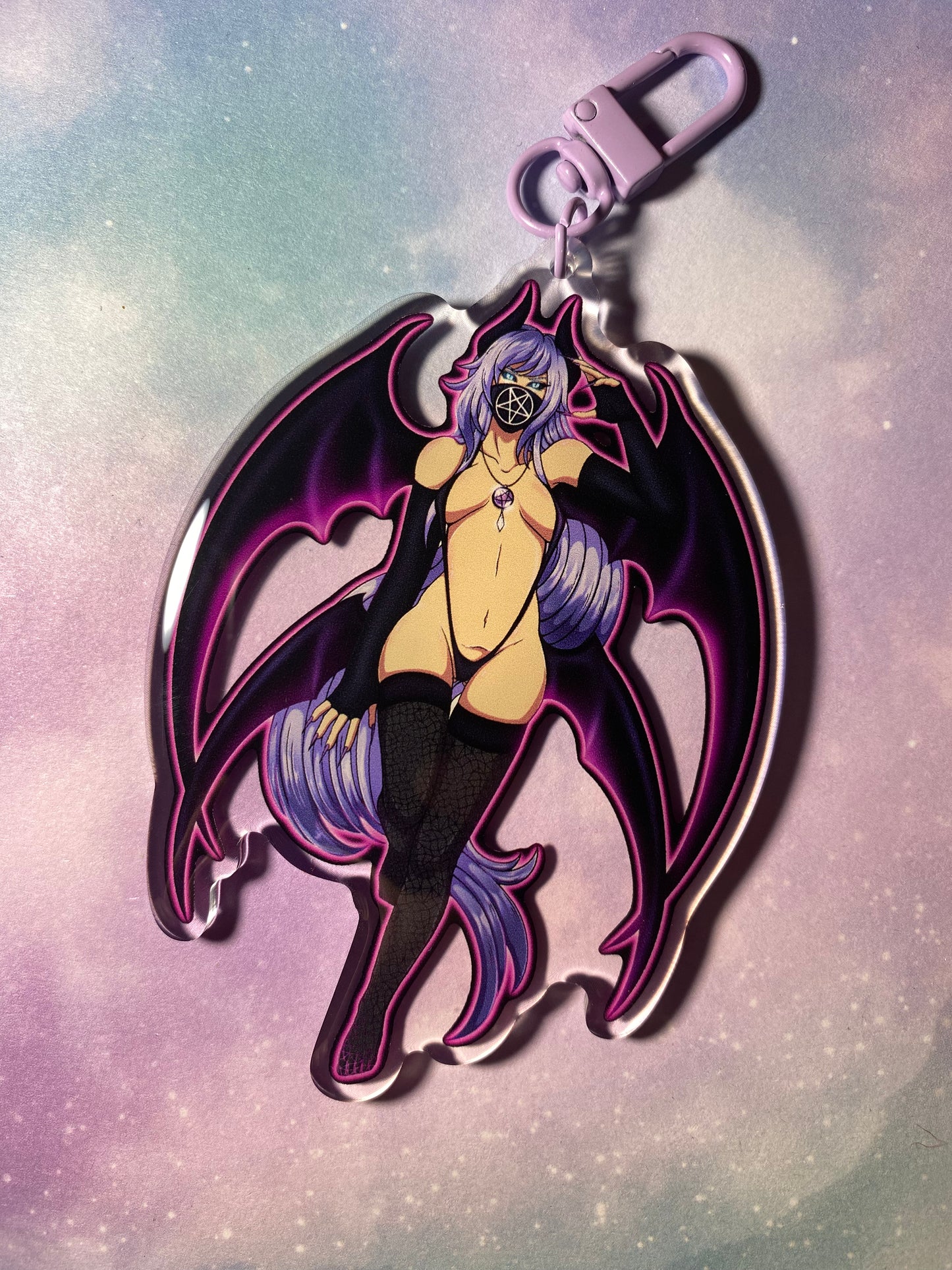 Saleyne Bedtime 4” Acrylic Keychain