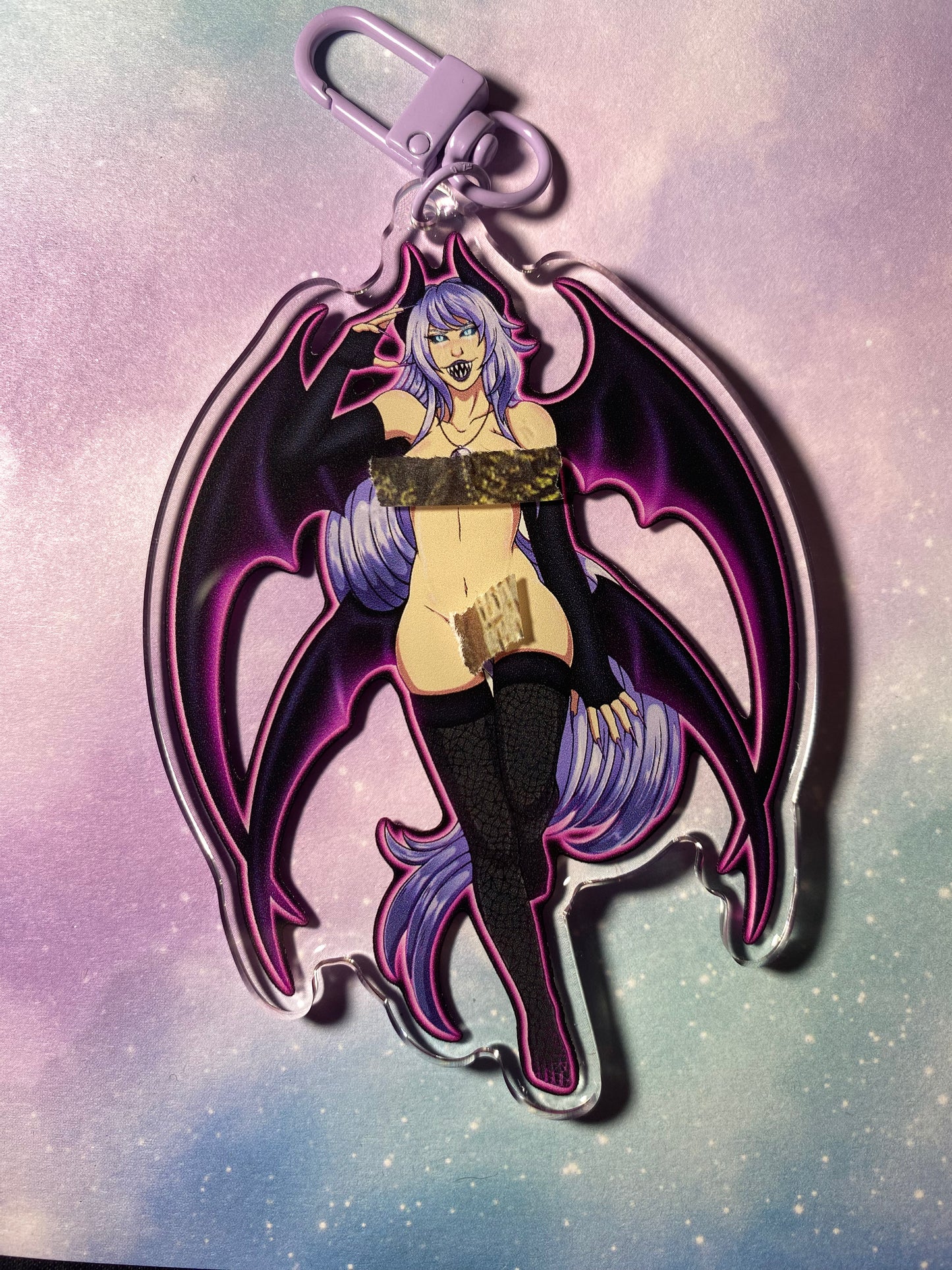 Saleyne Bedtime 4” Acrylic Keychain