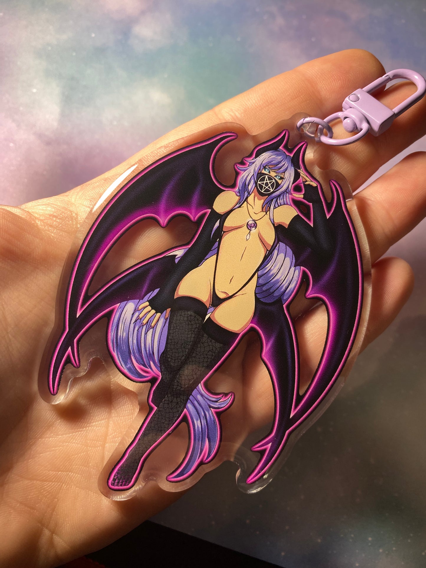 Saleyne Bedtime 4” Acrylic Keychain