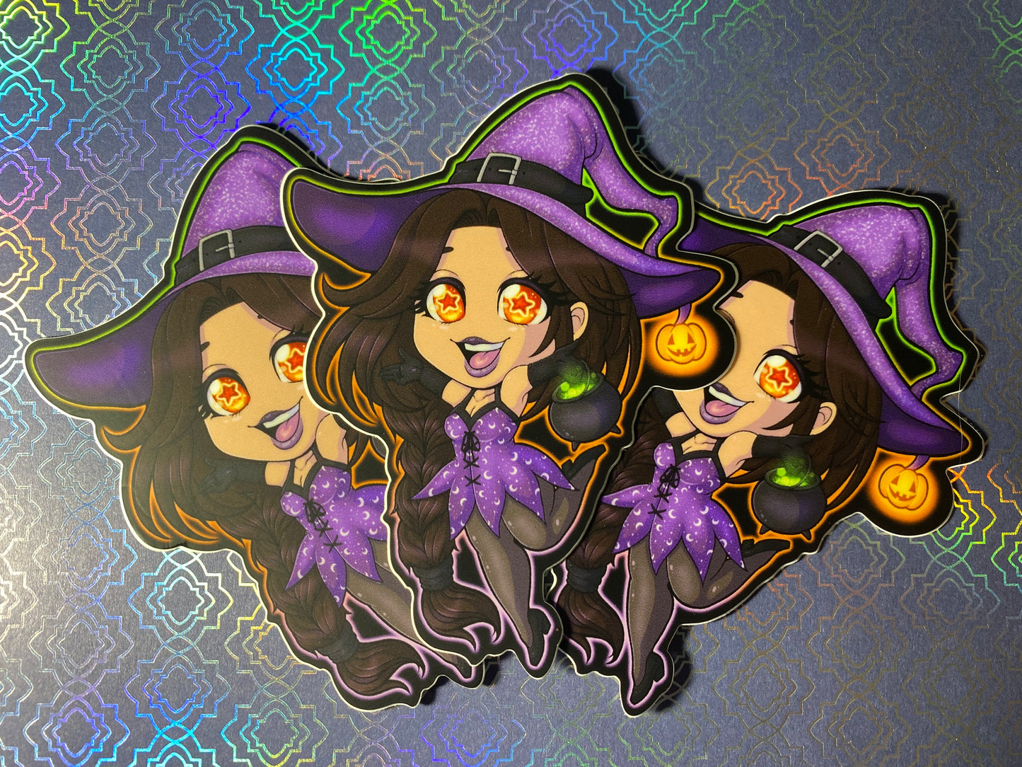 Chibi Witch 4” Vinyl Sticker
