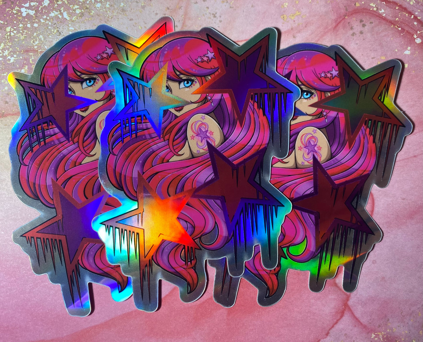 “Oops I F*cked Up” - Original Holographic 4” Sticker