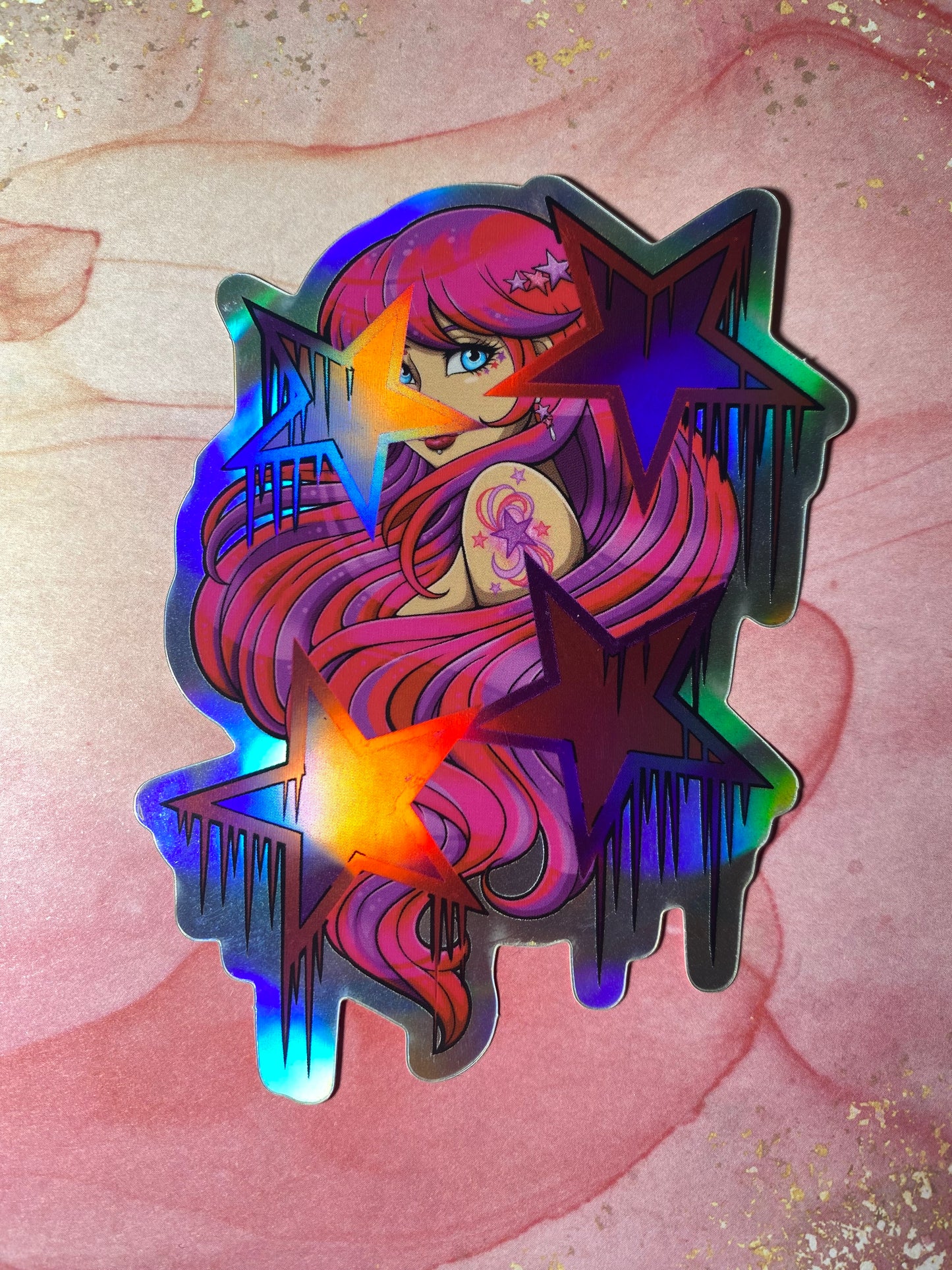 “Oops I F*cked Up” - Original Holographic 4” Sticker