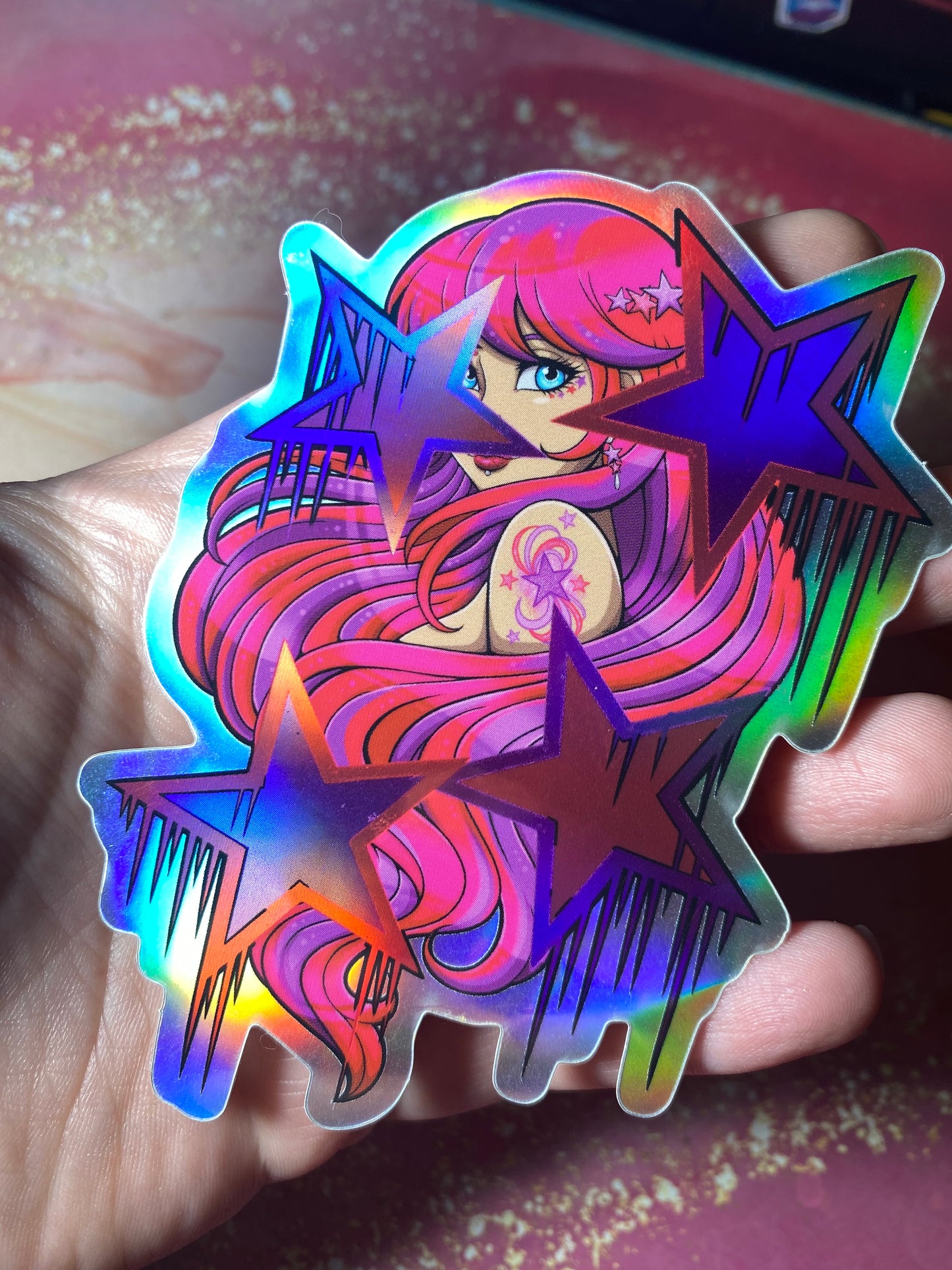 “Oops I F*cked Up” - Original Holographic 4” Sticker