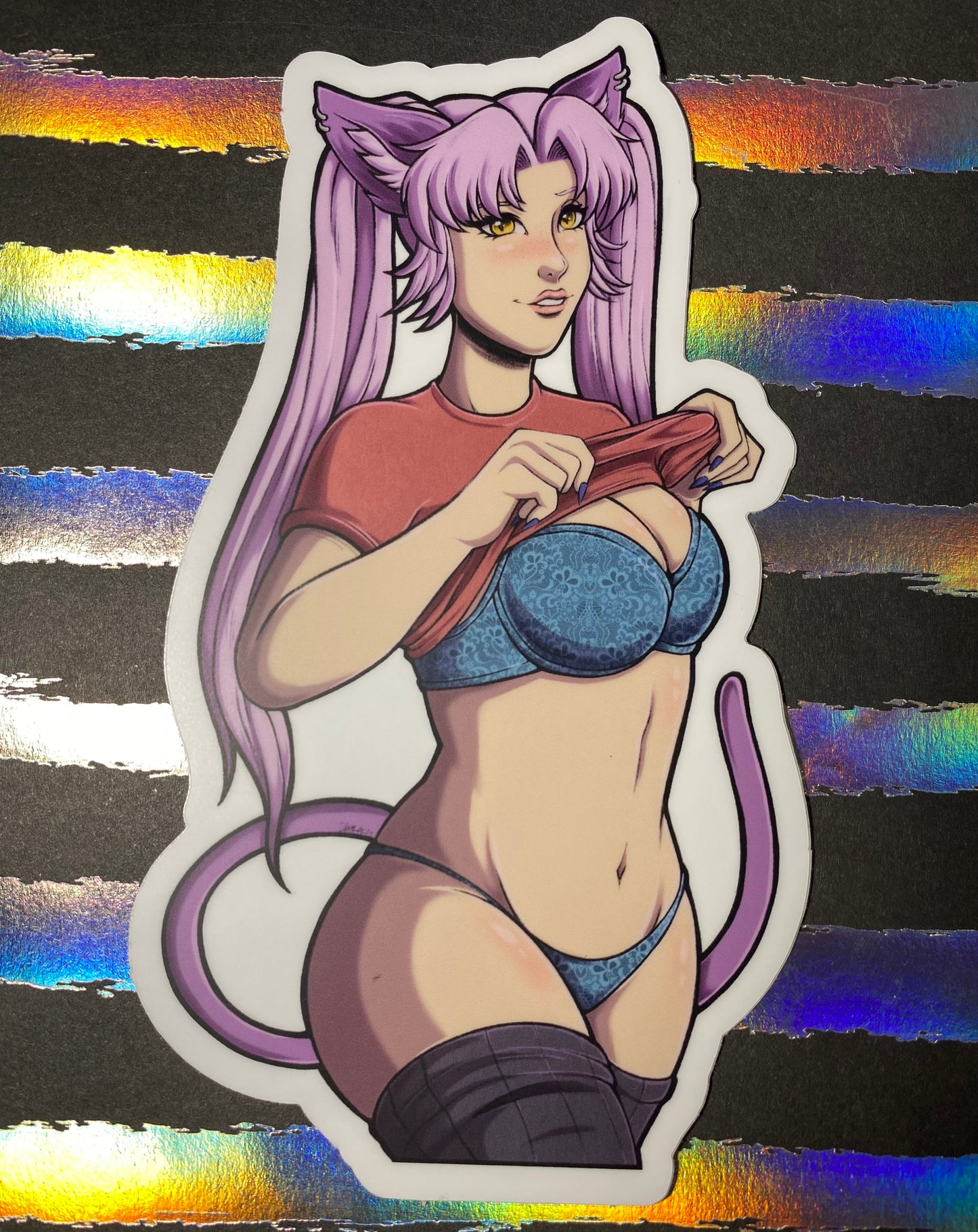 Aleanra Bed Time - Original Character 5.5” Vinyl Sticker