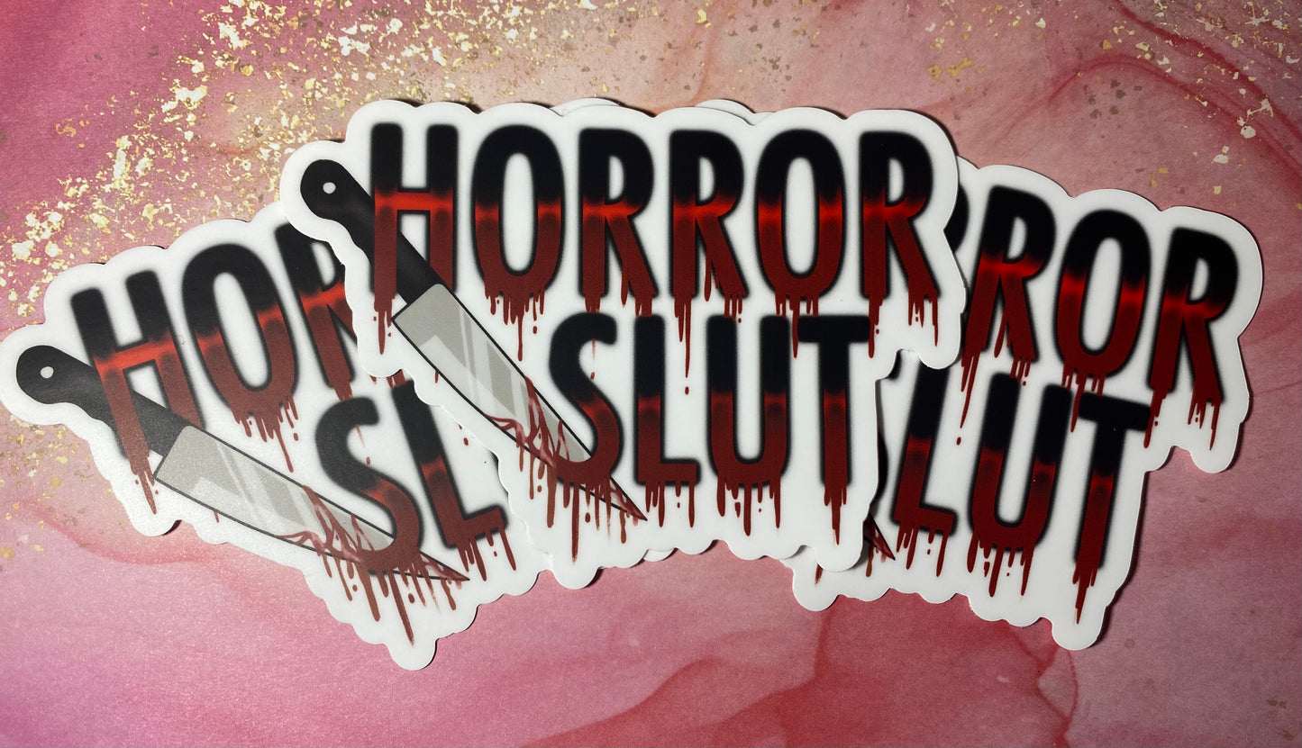 Horror Slut - Original 3” Vinyl Sticker