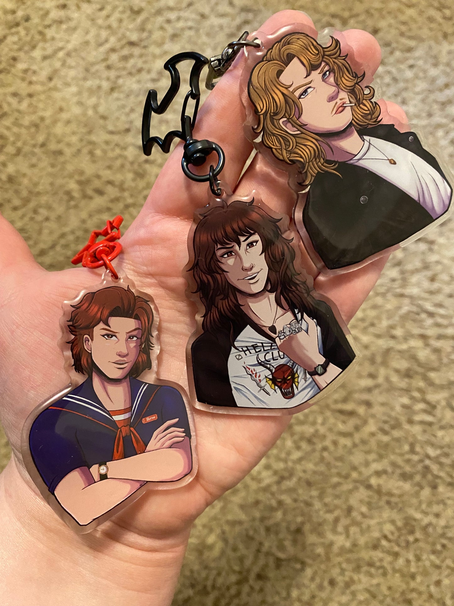 ST Fellas - Fan Art Acrylic Keychains 3"