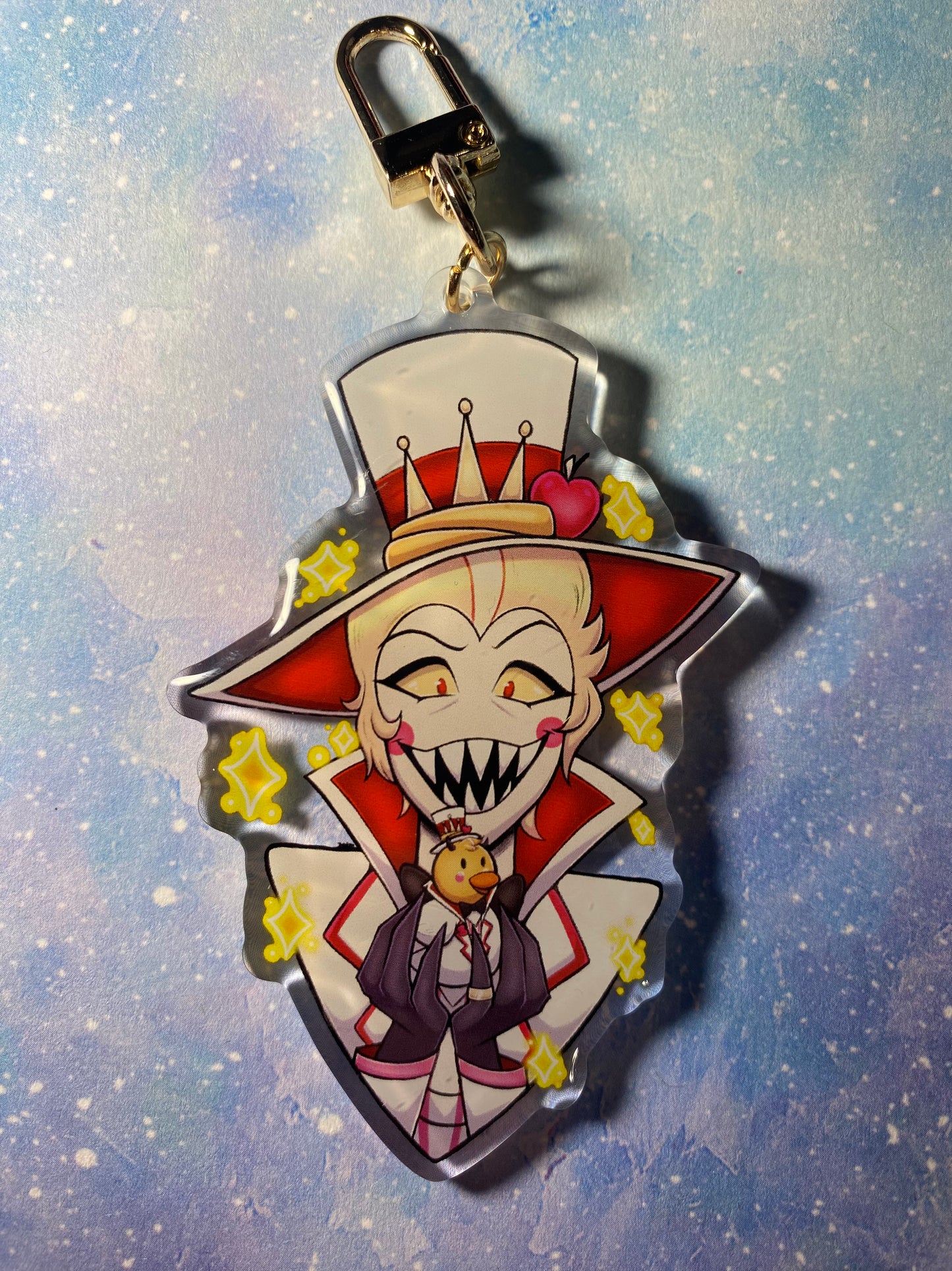 Hazbin Hotel Fan Art 3.5” Acrylic Keychains