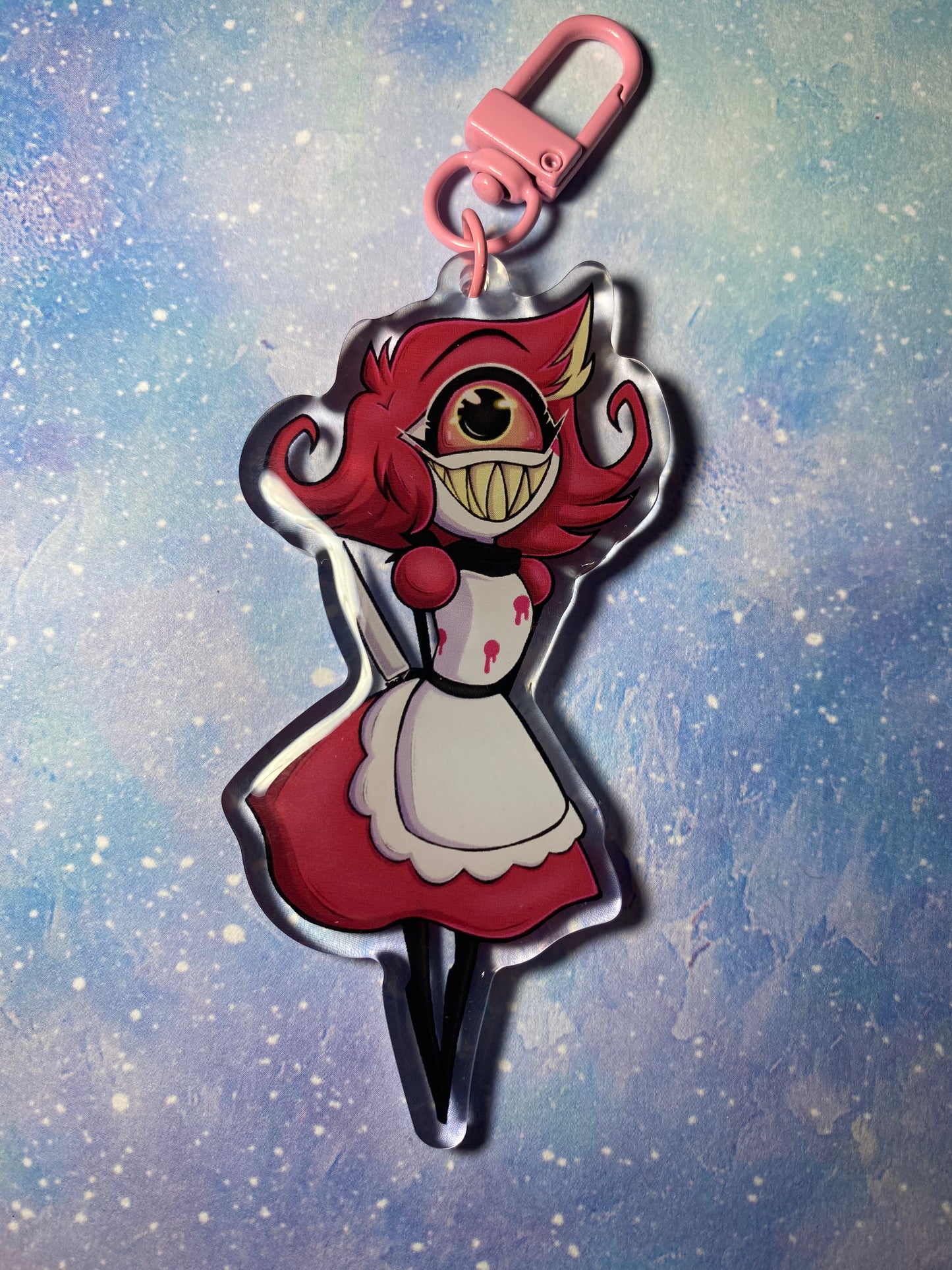 Hazbin Hotel Fan Art VARIETY  3.5” Acrylic Keychains