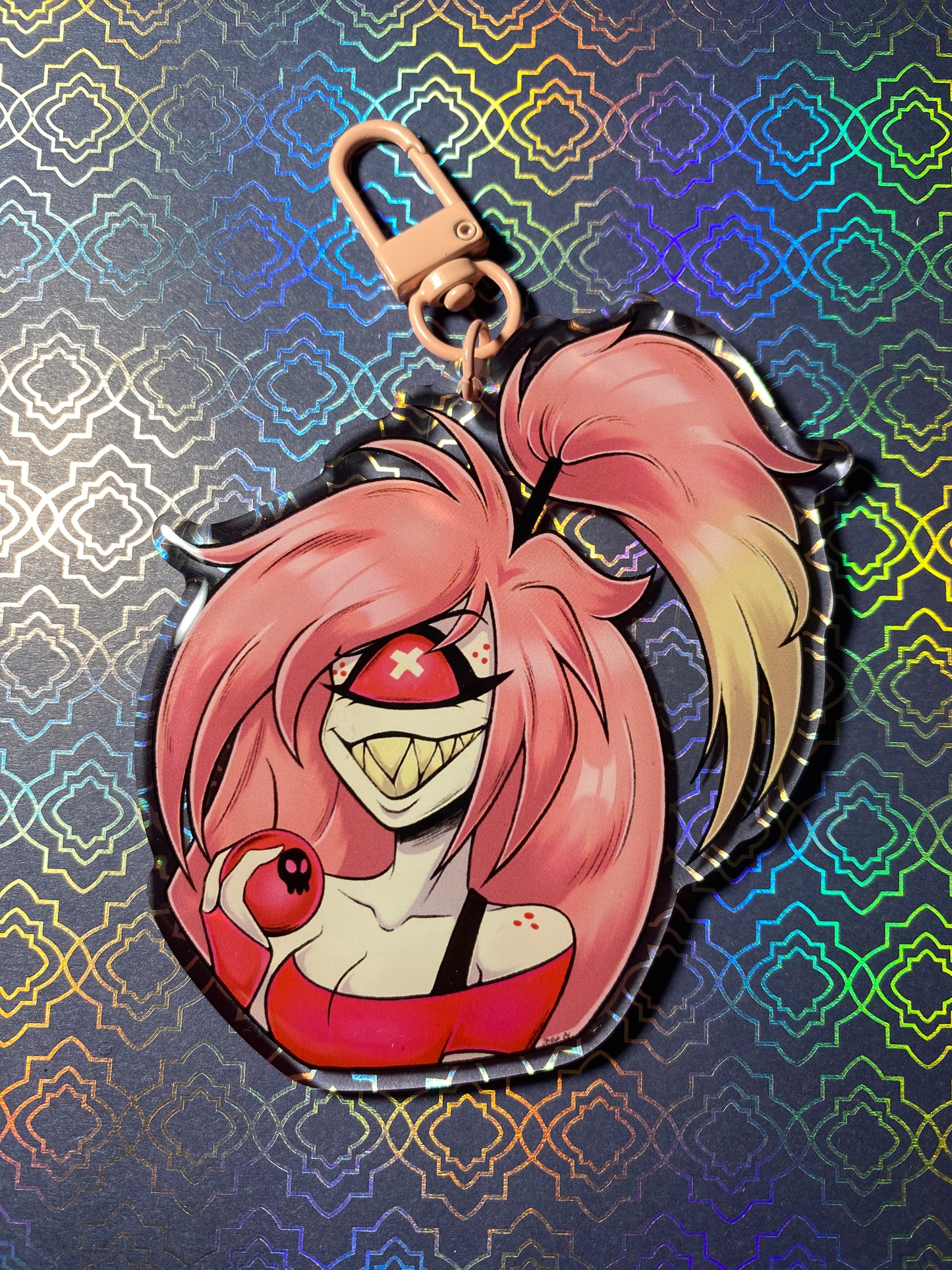 Hazbin Hotel Fan Art VARIETY  3.5” Acrylic Keychains