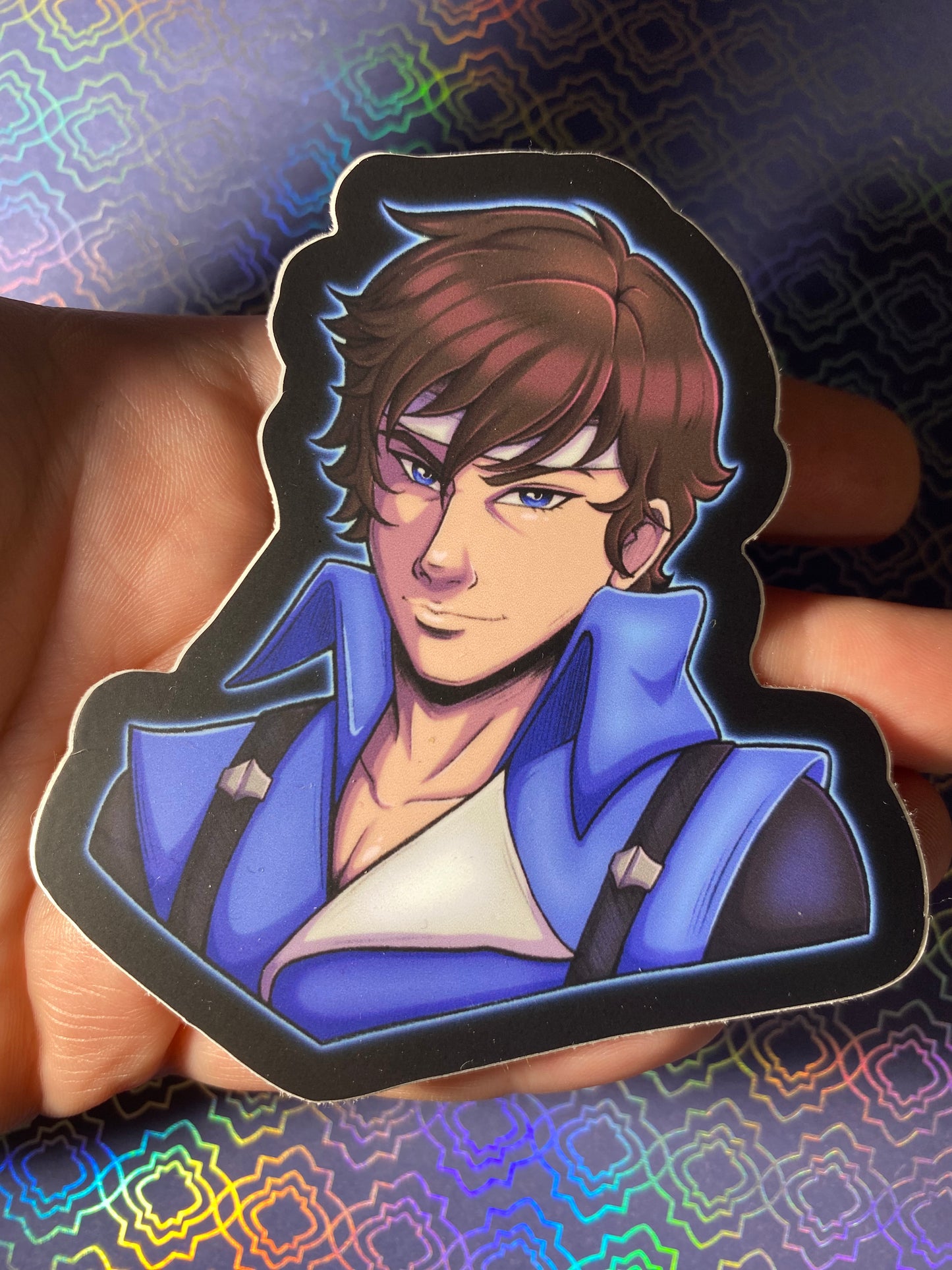 Richter Belmont - Castlevania Nocturne 3” Fan Art Vinyl Sticker