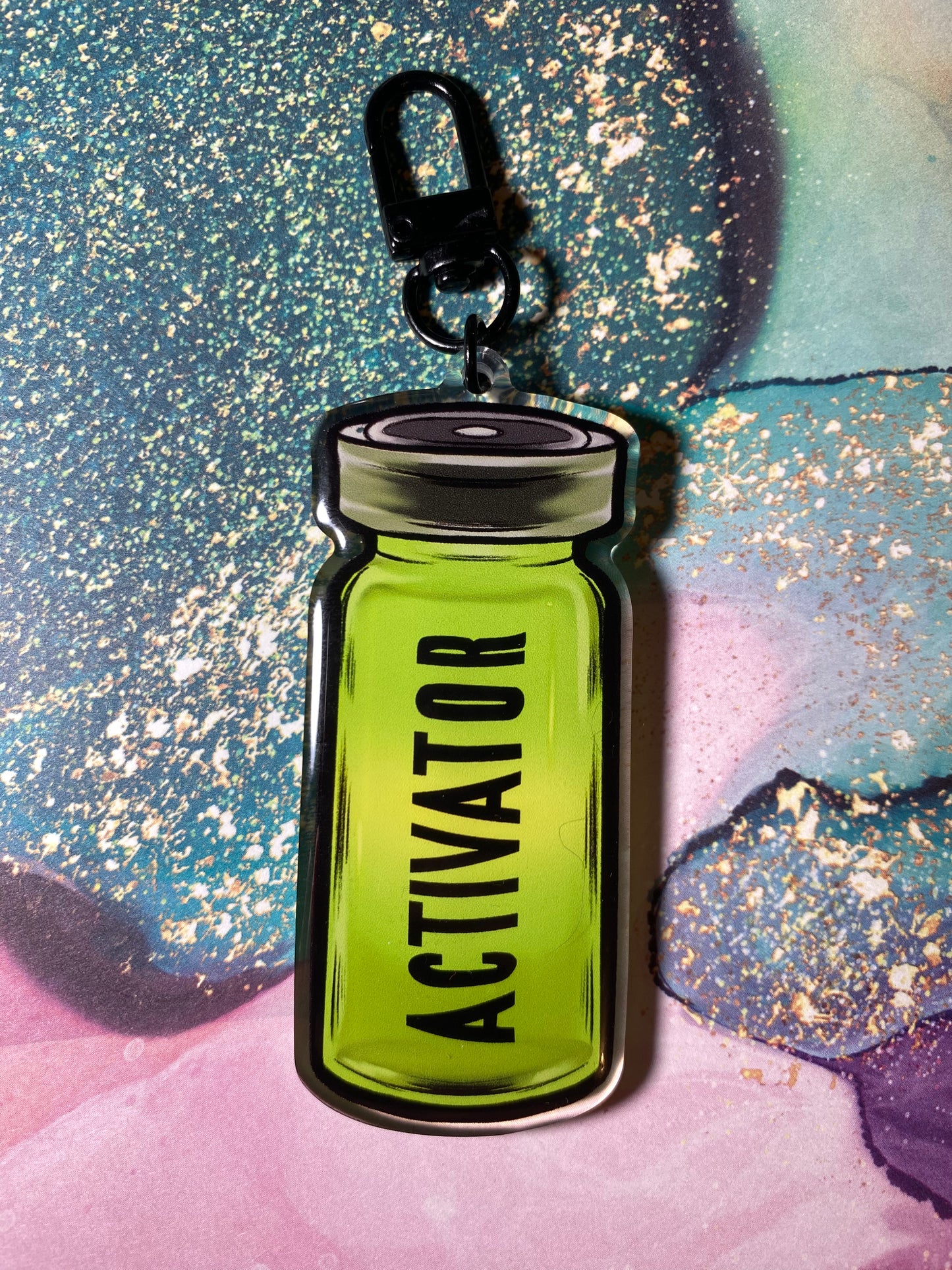 Activator “The Substance” - Fan Art 3” Epoxy Keychain