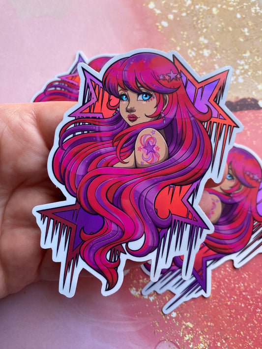 I Am A Star Revamp - 4” Holographic Sticker