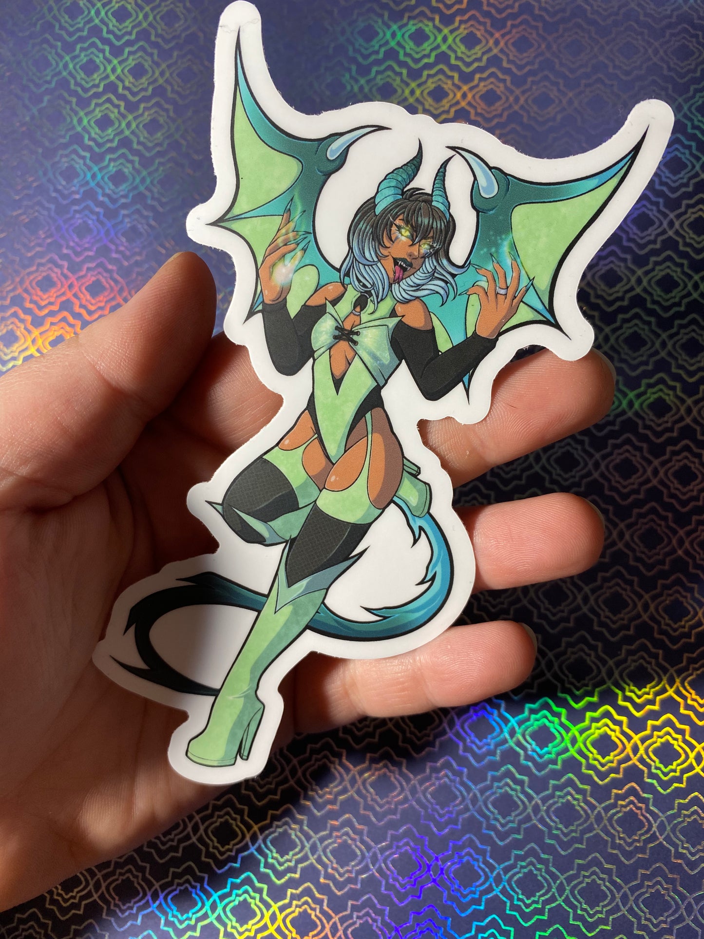 ADRIENNE DEMON OC 5.5” STICKER