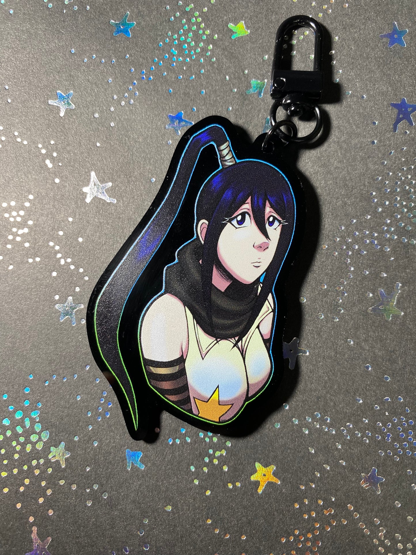 Tsubaki SE 3” Black Acrylic Keychain DISCONTINUED