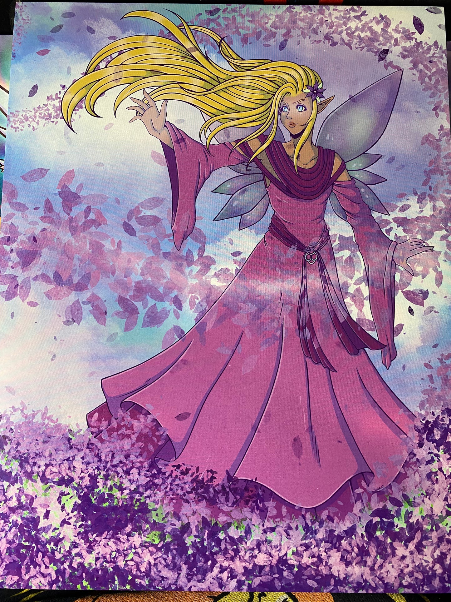 Fairy Petals Original 8.5”x11” Print DISCONTINUED
