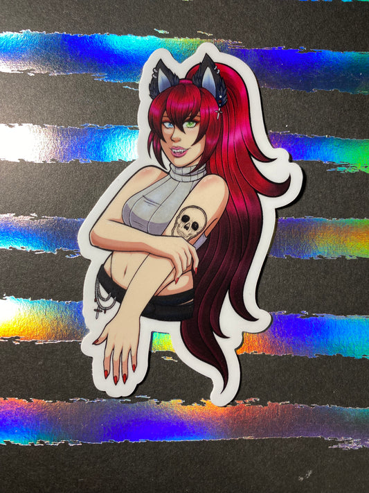 Casual Zephyr 4” Vinyl Sticker