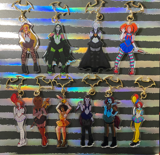 Spooky Scout 4” Keychains